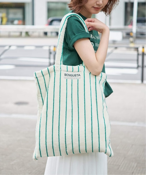 《追加》BONGUSTA/ボングスタ naram striped トートバッグ