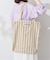 《追加》BONGUSTA/ボングスタ naram striped トートバッグ