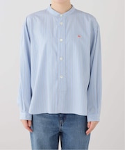 DANTON/ダントン BAND COLLAR SHIRT #DT-B0341