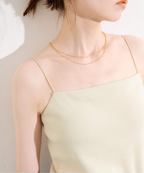 《追加3》カップ付きフライスキャミソール