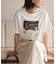 Lundi×FRUIT OF THE LOOM×SLOBE別注 フォトTシャツ
