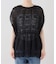 normment/ノーメント COTTON LACE GATHER TUNIC S26S-1545