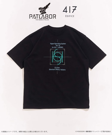 機動警察パトレイバー × 417 GRAPHIC Tシャツ