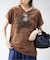 《追加》La Hutte/ラ ユット SLOBE別注 ロゴTシャツ