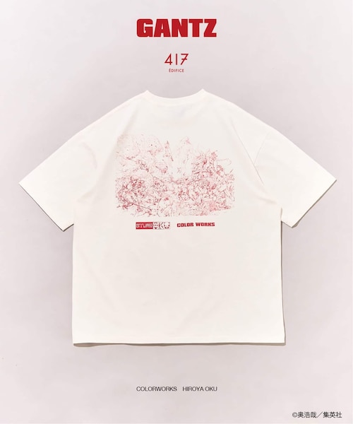 GANTZ / ガンツ 417別注『COLOR WORKS』Tシャツ｜フォーワンセブン