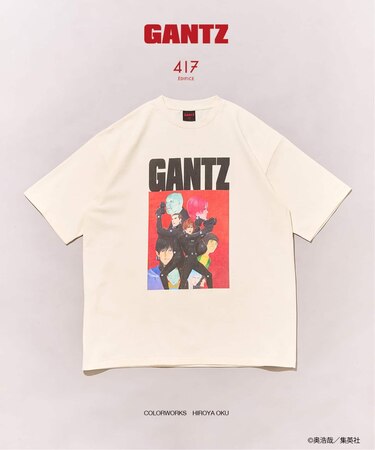 GANTZ / ガンツ 417別注『COLOR WORKS』Tシャツ