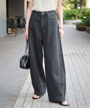 LE DENIM ライトカーブバギーデニムパンツ