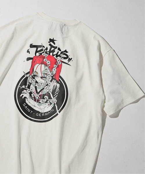 PSG x NAKAKI 】 ART GRAPHIC TEE｜フォーワンセブン スローブイエナの 