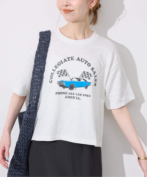 ■SLOBE IENA■Collegiate PacificフットボールTシャツ SLOBE IENA - □SLOBE IENA□Collegiate PacificフットボールTシャツの