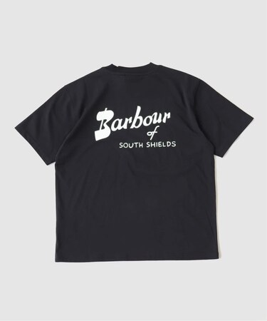 Barbour / バブアー crossby archive logo os t-shirt