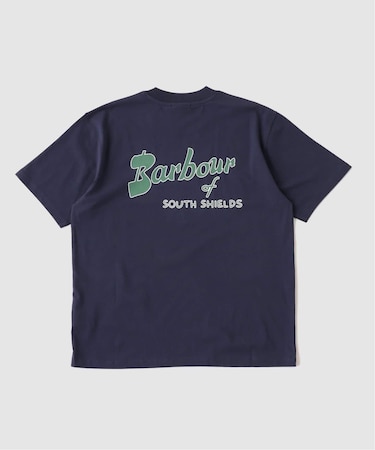 Barbour / バブアー crossby archive logo os t-shirt