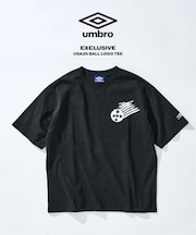 UMBRO×417 USA26 BALL LOGO TEE