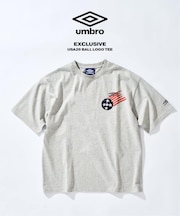 UMBRO×417 USA26 BALL LOGO TEE