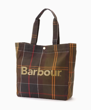Barbour / バブアー telfield tartan tote bag