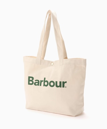 Barbour / バブアー logo tote bag