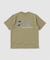 Barbour / バブアー crossby archive logo os t-shirt