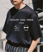 ネックジャカード クールタッチTシャツ