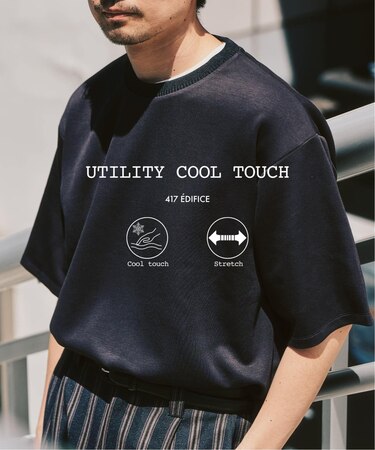 ネックジャカード クールタッチTシャツ