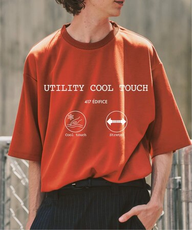 ネックジャカード クールタッチTシャツ