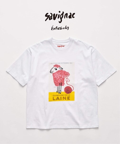 追加|SAVIGNAC×417 グラフィックTシャツ