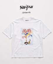 追加|SAVIGNAC×417 グラフィックTシャツ