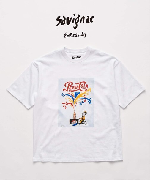 追加｜SAVIGNAC×417 グラフィックTシャツ