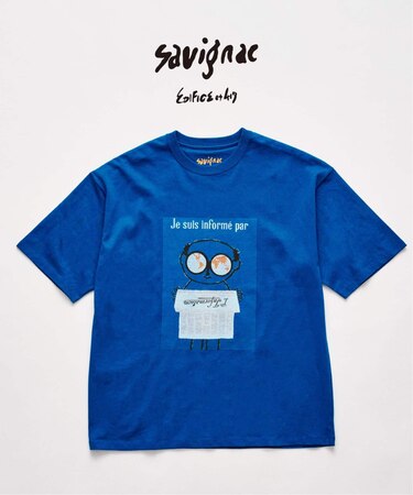追加｜SAVIGNAC×417 グラフィックTシャツ