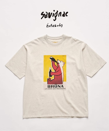 追加|SAVIGNAC×417 グラフィックTシャツ