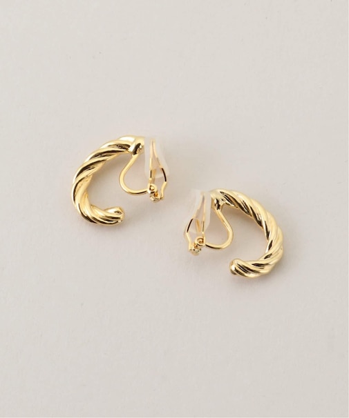 LAPUIS/ラピュイ Twist Hoop イヤリング 254-220109