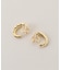 LAPUIS/ラピュイ Twist Hoop イヤリング 254-220109