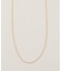 LAPUIS/ラピュイ SV925 Ring Chain ネックレス 254-220118