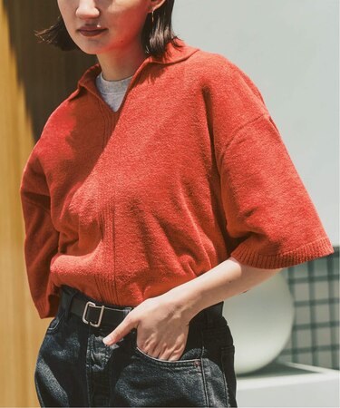 NESTWELL 417別注 スキッパーシャツ