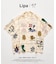 LIPA×417 エンブロイダリーシャツ