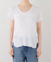 CaRouseLamBRa/ケラウズランブラ シアーリブTシャツ 261-466SO