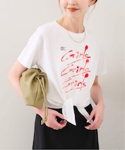 GDC/ガールズデパートメントクラブ プリントKNOT TEE GDC26A009