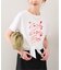 GDC/ガールズデパートメントクラブ プリントKNOT TEE GDC26A009