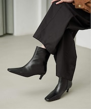 《WEB限定》SLOBE キトゥンヒールブーツ