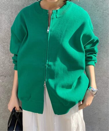 《追加》ダブルZIP クルーネックカーディガン