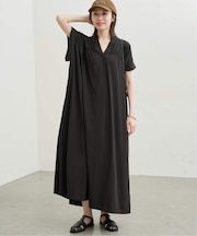 《WEB・一部店舗限定カラーあり》スキッパーワンピース