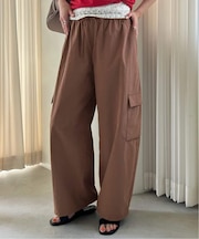 CNドレープポプリンカーゴパンツ
