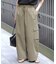CNドレープポプリンカーゴパンツ