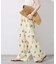 embroideryメッシュパンツ