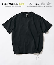 【FREE MOTION LIGHT】ラグランTシャツ