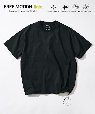 【FREE MOTION LIGHT】ラグランTシャツ