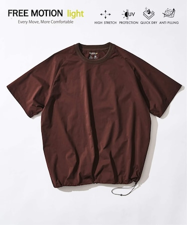【FREE MOTION LIGHT】ラグランTシャツ