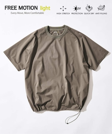 【FREE MOTION LIGHT】ラグランTシャツ