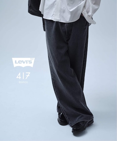 Levi’s(リーバイス) 別注 Baggy Wide Leg デニムパンツ(L28)