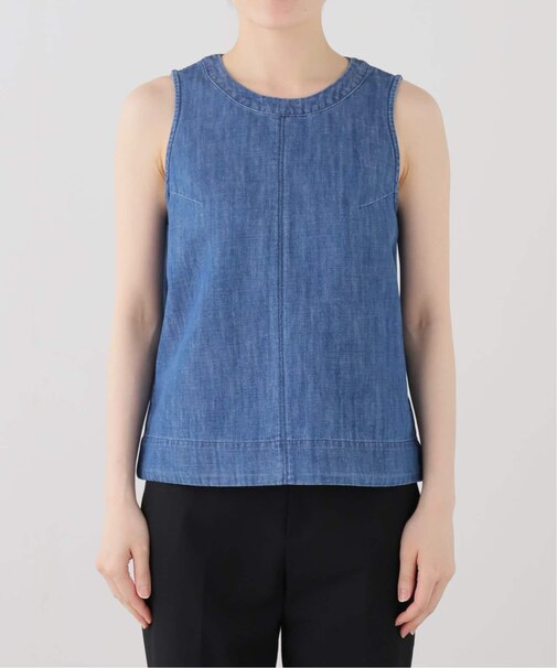 HEALTHY DENIM/ヘルシーデニム デニムノースリーブブラウス H11912203