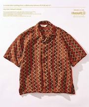 HUNAR×417 クロシェシャツ2