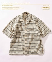 HUNAR×417 クロシェシャツ2